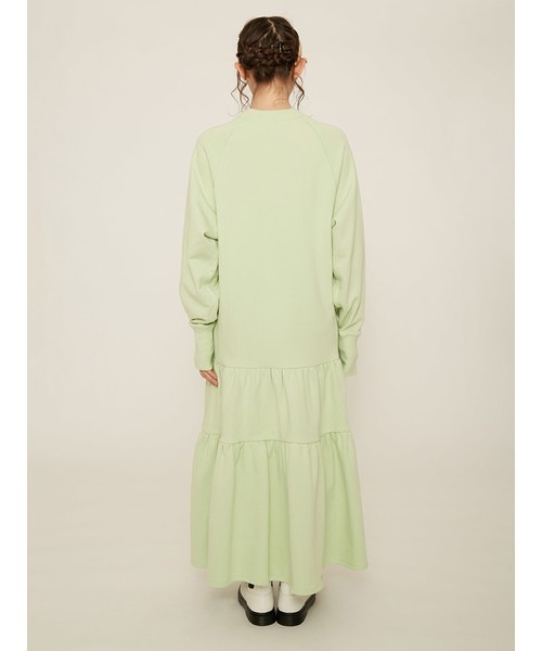 FURFUR（ファーファー）の「ティアードスウェットワンピース