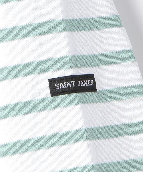 SAINT JAMES（セントジェームス）の「[ セントジェームス ] SAINT JAMES ウェッソン（Tシャツ/カットソー・メンズ・ライム/ベージュ/ホワイト/ブラック・MEDIUM/LARGE/SMALL）」の13枚目の写真
