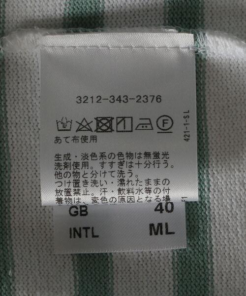 SAINT JAMES（セントジェームス）の「[ セントジェームス ] SAINT JAMES ウェッソン（Tシャツ/カットソー・メンズ・ライム/ブラック/ベージュ/ホワイト・LARGE/SMALL/MEDIUM）」の15枚目の写真