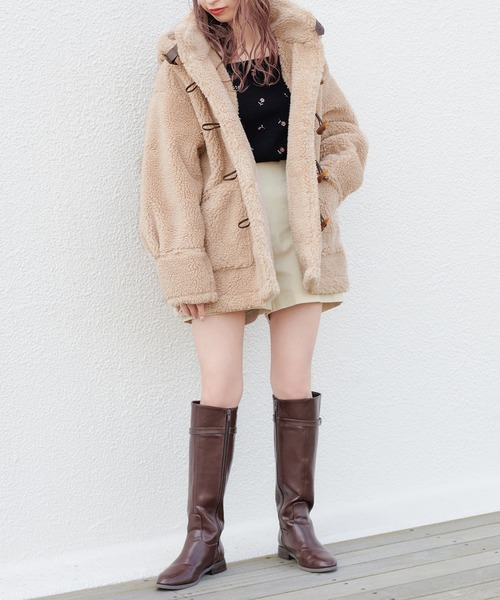 one after another NICE CLAUP モコモコプードルコート 2025年最新】プードルコート nice claupの人気アイテム - メルカリ