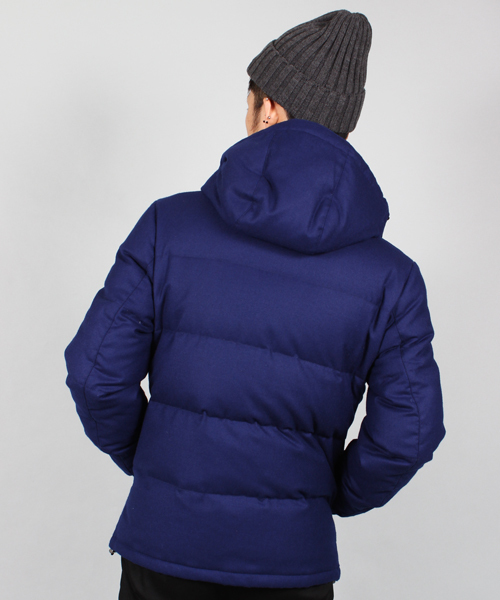 UNION STATION（ユニオンステーション）の「<FINEBOYS11月号 P123掲載　菅谷哲也さん 宮城大樹さん着用商品>FRENCH WOOL DOWN/フレンチダウンブルゾン（ダウンジャケット/コート・メンズ・ブルー/ブラック/グレー/グリーン/ネイビー・MEDIUM/LARGE/LL）」の12枚目の写真