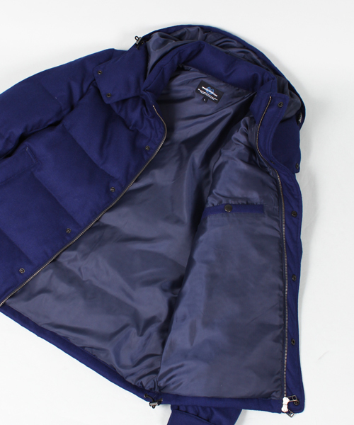 UNION STATION（ユニオンステーション）の「<FINEBOYS11月号 P123掲載　菅谷哲也さん 宮城大樹さん着用商品>FRENCH WOOL DOWN/フレンチダウンブルゾン（ダウンジャケット/コート・メンズ・ブルー/ブラック/グレー/グリーン/ネイビー・MEDIUM/LARGE/LL）」の6枚目の写真