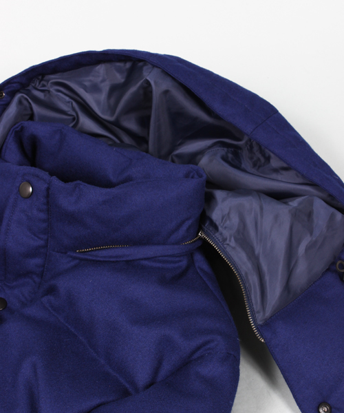 UNION STATION（ユニオンステーション）の「<FINEBOYS11月号 P123掲載　菅谷哲也さん 宮城大樹さん着用商品>FRENCH WOOL DOWN/フレンチダウンブルゾン（ダウンジャケット/コート・メンズ・ブルー/ブラック/グレー/グリーン/ネイビー・MEDIUM/LARGE/LL）」の7枚目の写真