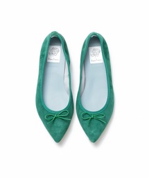 bonitas グリーン バレエシューズ バレエシューズ（グリーン・カーキ/緑色系）ファッション通販