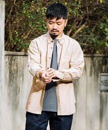 green label relaxing（グリーンレーベルリラクシング）の「CSM イージーリネン ボタンダウン 長袖 シャツ（シャツ/ブラウス・メンズ）」