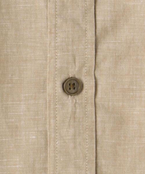 green label relaxing（グリーンレーベルリラクシング）の「CSM イージーリネン ボタンダウン 長袖 シャツ（シャツ/ブラウス・メンズ・ホワイト/ベージュ/ネイビー/ケリー・S/M/L/XL）」の14枚目の写真