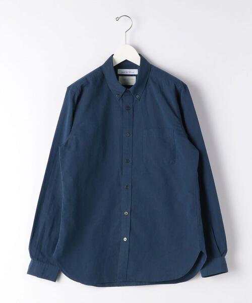 green label relaxing（グリーンレーベルリラクシング）の「CSM イージーリネン ボタンダウン 長袖 シャツ（シャツ/ブラウス・メンズ・ホワイト/ベージュ/ネイビー/ケリー・S/M/L/XL）」の19枚目の写真