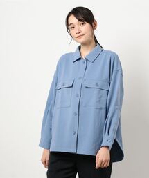 COLONY 2139 | TRストレッチCPOシャツ (セットアップ可)(シャツ/ブラウス)