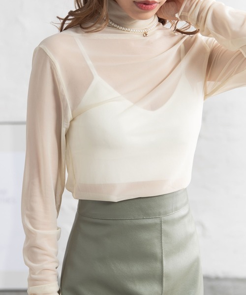 Newlyme（ニューリーミー）の「バッククロスブラトップ（キャミソール・レディース・ホワイト/ブラック/ブラウン/ピンク/グリーン/ブルー・FREE）」の2枚目の写真