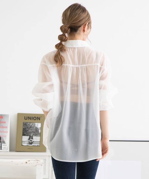 Newlyme（ニューリーミー）の「バッククロスブラトップ（キャミソール・レディース・ホワイト/ブラック/ブラウン/ピンク/グリーン/ブルー・FREE）」の12枚目の写真