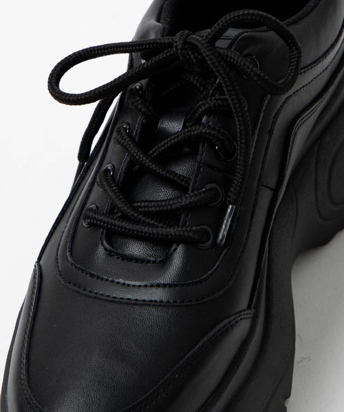 WEGO(ウィゴー)の「WEGO/ボリュームソールスニーカー(スニーカー・レディース・ホワイト/ブラック/その他1・SMALL/MEDIUM/LARGE)」の8枚目の写真