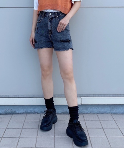 WEGO(ウィゴー)の「WEGO/ボリュームソールスニーカー(スニーカー・レディース・ホワイト/ブラック/その他1・SMALL/MEDIUM/LARGE)」の16枚目の写真