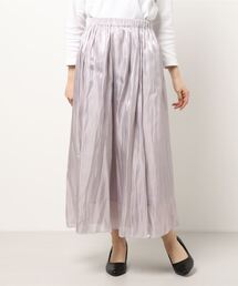 earth music&ecology | シャイニーサテンスカート ＊(スカート)