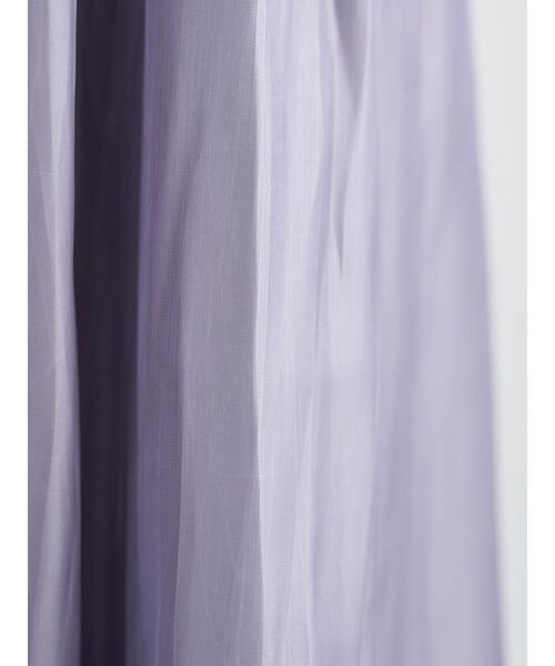 earth music&ecology（アースミュージックアンドエコロジー）の「シャイニーサテンスカート ＊（スカート・レディース・チャコールグレー/ベージュ/サックスブルー/ミント/ラベンダー/ホワイト系その他2・FREE）」の18枚目の写真