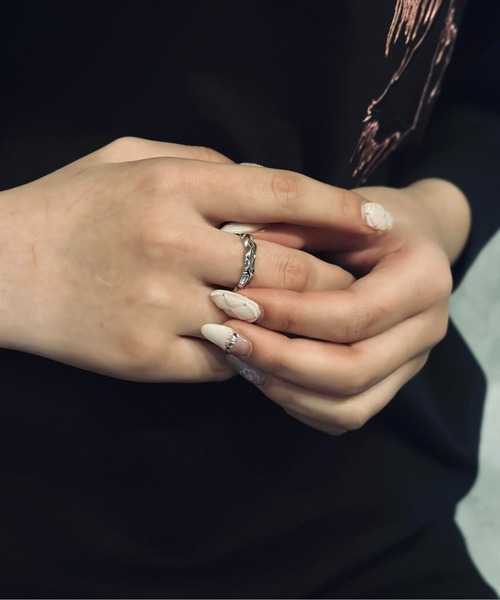 blatto(ブラット)の「【blatto 925silver】925シルバー ファインウェーブ デザイン リング ゴールド(k18メッキ仕様) シルバー(プラチナメッキ仕様)blat-tbr1-7 Nn(リング・メンズ・ゴールド/シルバー・FREE)」の9枚目の写真