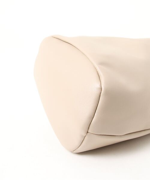 CAPRICIEUX LE'MAGE(カプリシューレマージュ)の「〈新色追加〉スクエアハンドルミニバッグ(トートバッグ・レディース・ブラック/ベージュ/ピンク・ONE SIZE)」の9枚目の写真