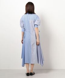 FURFUR（ファーファー）の「ハーフ切り替えシャツワンピース 