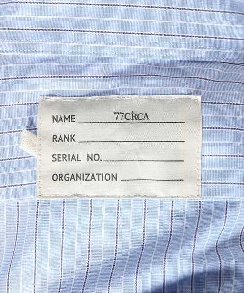 77circa（ナナナナサーカ）の「【77circa/77サーカ】 make double placket ワイドシャツ（シャツ/ブラウス・メンズ・ブルー・FREE）」の15枚目の写真
