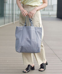 Ray BEAMS | Ray BEAMS / ギンガムチェック トートバッグ(トートバッグ)