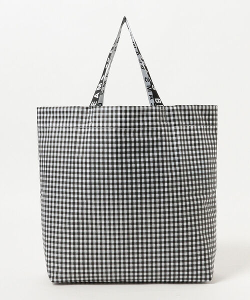 Ray BEAMS（レイビームス）の「Ray BEAMS / ギンガムチェック トートバッグ（トートバッグ・レディース・ブラック/グリーン・ONE SIZE）」の4枚目の写真