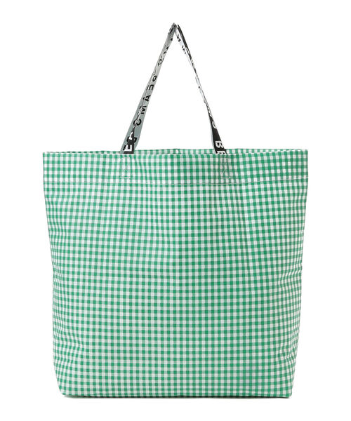 Ray BEAMS（レイビームス）の「Ray BEAMS / ギンガムチェック トートバッグ（トートバッグ・レディース・ブラック/グリーン・ONE SIZE）」の7枚目の写真
