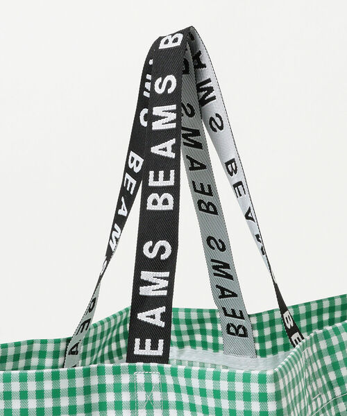 Ray BEAMS（レイビームス）の「Ray BEAMS / ギンガムチェック トートバッグ（トートバッグ・レディース・ブラック/グリーン・ONE SIZE）」の14枚目の写真