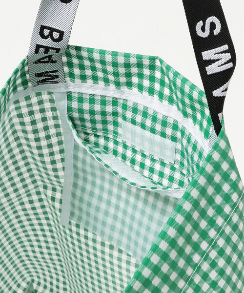 Ray BEAMS（レイビームス）の「Ray BEAMS / ギンガムチェック トートバッグ（トートバッグ・レディース・ブラック/グリーン・ONE SIZE）」の15枚目の写真