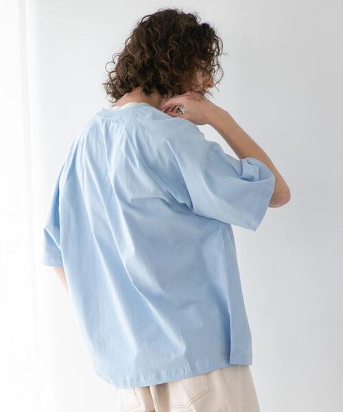 Feeling Made Uvカット バックネック フェイクレイヤード Tシャツ メンズ Men Coen コーエン 公式ファッション通販