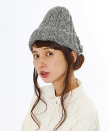 studio CLIP | 【studio CLIP】 ケーブルボタンワッチ(ニットキャップ/ビーニー)