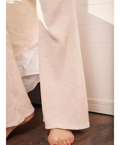 To the sea（トゥーザシー）の「ワッフルポケットパンツ（その他パンツ・レディース・ベージュ/ブラウン・SMALL/MEDIUM）」の15枚目の写真