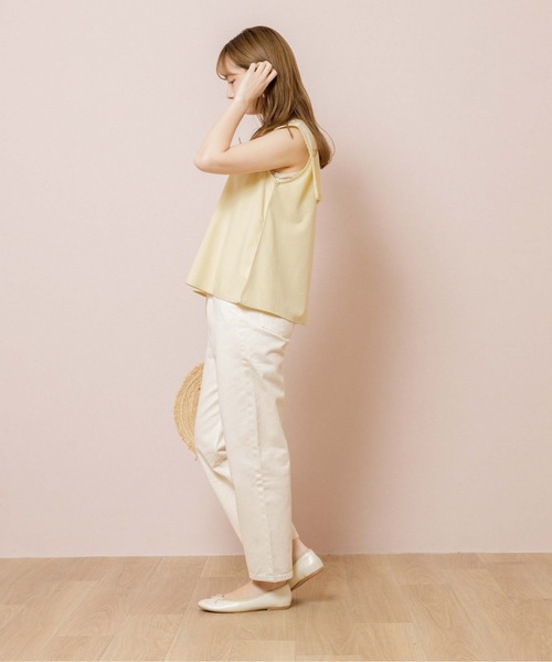 flower（フラワー）の「フェミニンセーラーブラウス（シャツ/ブラウス・レディース・ホワイト/イエロー・FREE）」の11枚目の写真