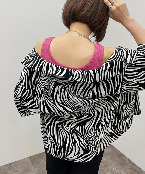 apres jour mignon（アプレジュールミニョン）の「2WAYリブタンク【ZOZOTOWN限定アイテム】（タンクトップ・レディース・オレンジ/グリーン/ピンク/ブラック/アイボリー・フリー/X-LARGE）」の22枚目の写真