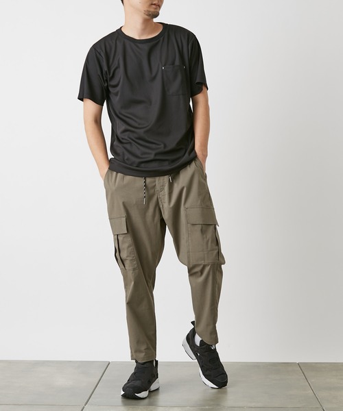 COLONY 2139(コロニートゥーワンスリーナイン)の「カーゴテーパードパンツ/ミリタリテーパードパンツ(カーゴパンツ・メンズ・チャコールグレー/オリーブ・MEDIUM/LARGE)」の7枚目の写真