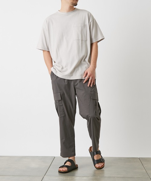 COLONY 2139(コロニートゥーワンスリーナイン)の「カーゴテーパードパンツ/ミリタリテーパードパンツ(カーゴパンツ・メンズ・チャコールグレー/オリーブ・MEDIUM/LARGE)」の15枚目の写真