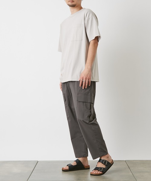COLONY 2139(コロニートゥーワンスリーナイン)の「カーゴテーパードパンツ/ミリタリテーパードパンツ(カーゴパンツ・メンズ・チャコールグレー/オリーブ・MEDIUM/LARGE)」の17枚目の写真