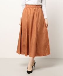 Te chichi TERRASSE | 麻調ギャザースカート(スカート)