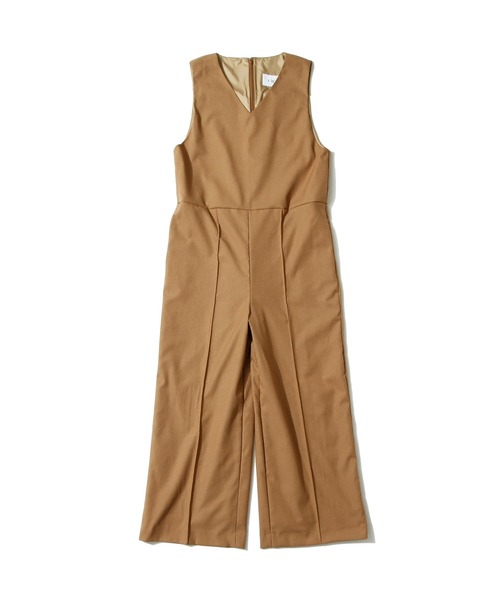 F/CE. (エフシーイー)の「F/CE. UF SLEEVELESS JUMPSUIT / エフシーイー UF スリーブレス ジャンプスーツ(サロペット/オーバーオール・レディース・ブラック/ベージュ・SMALL/MEDIUM)」の4枚目の写真