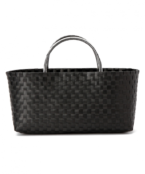 UNITED ARROWS（ユナイテッドアローズ）の「PP テープバスケット◆（トートバッグ・レディース・ゴールド/ブラック/ホワイト・フリー）」の9枚目の写真