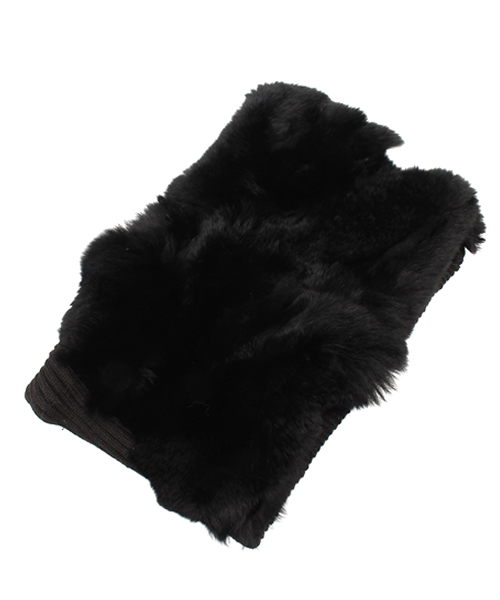 Kastane（カスタネ）の「【Kastane】ファースヌード（ストール/ショール・レディース・ブラック/アイボリー・FREE）」の8枚目の写真