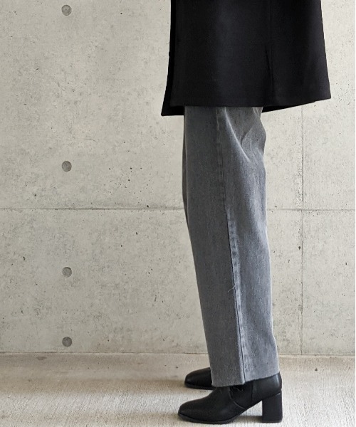 Per sist ence（パーシエンス）の「Per sist ence/パーシエンス　カットオフ5ポケットデニムパンツ（デニムパンツ・レディース・ブラック/グレー/インディゴブルー/ライトインディゴブルー・MEDIUM/SMALL）」の10枚目の写真