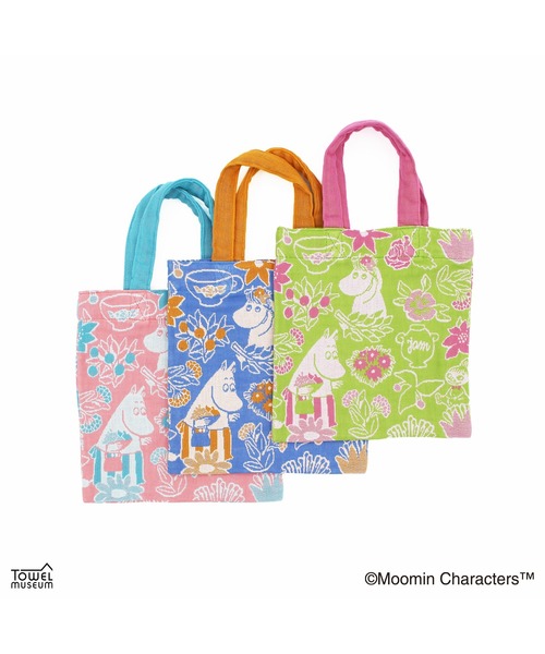 MOOMIN（ムーミン）の「【 MOOMIN / ムーミン 】フラワーブロック ミニバック　 478127150 TOB（エコバッグ/サブバッグ・レディース・グリーン/ピンク/ブルー・FREE）」の14枚目の写真
