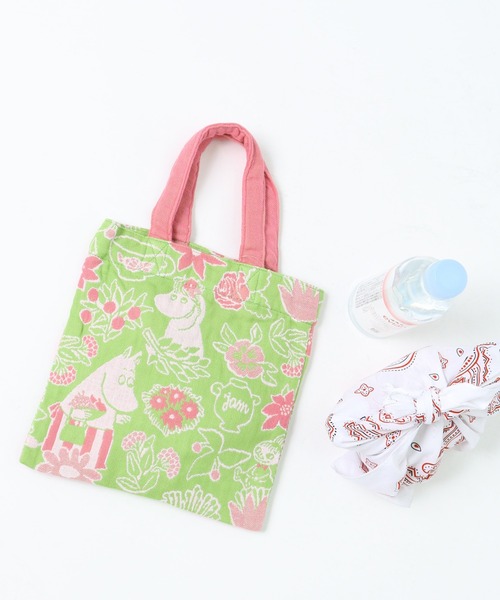 MOOMIN（ムーミン）の「【 MOOMIN / ムーミン 】フラワーブロック ミニバック　 478127150 TOB（エコバッグ/サブバッグ・レディース・グリーン/ピンク/ブルー・FREE）」の20枚目の写真