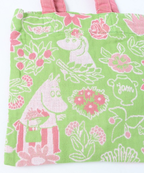 MOOMIN（ムーミン）の「【 MOOMIN / ムーミン 】フラワーブロック ミニバック　 478127150 TOB（エコバッグ/サブバッグ・レディース・グリーン/ピンク/ブルー・FREE）」の21枚目の写真