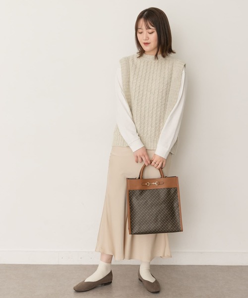 RODE SKO(ロデスコ)の「モノグラムビットトートバッグ(トートバッグ・レディース・ブラウン・ONE)」の5枚目の写真