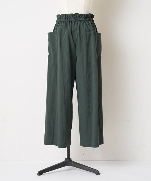 BEARDSLEY（ビアズリー）の「ストレッチイージーパンツ（その他パンツ・レディース・グリーン/キャメル・FREE）」の9枚目の写真
