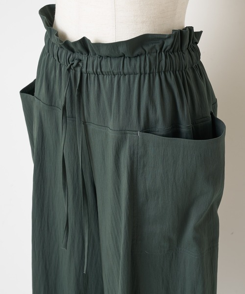 BEARDSLEY（ビアズリー）の「ストレッチイージーパンツ（その他パンツ・レディース・グリーン/キャメル・FREE）」の3枚目の写真