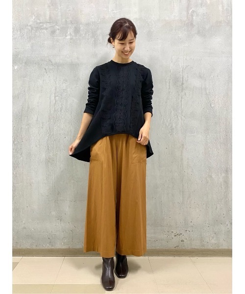 BEARDSLEY（ビアズリー）の「ストレッチイージーパンツ（その他パンツ・レディース・グリーン/キャメル・FREE）」の18枚目の写真