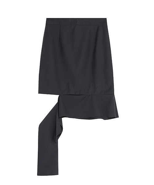 Fano Studios（ファノ ストゥディオズ）の「【Fano Studios】Damage hem mermaid skirt FX21B074（スカート・レディース・ブラック・M/S/L）」の11枚目の写真