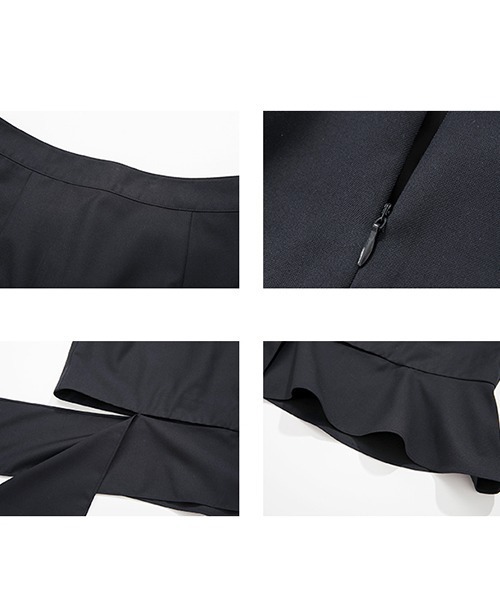 Fano Studios（ファノ ストゥディオズ）の「【Fano Studios】Damage hem mermaid skirt FX21B074（スカート・レディース・ブラック・M/S/L）」の13枚目の写真