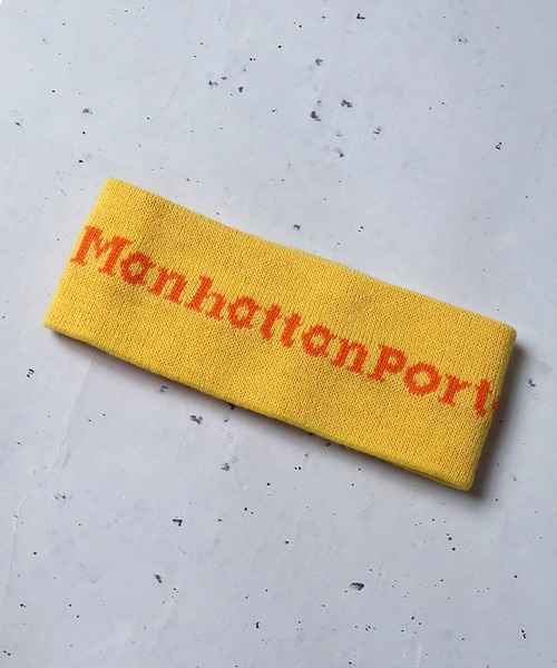 Manhattan Portage（マンハッタンポーテージ）の「【Manhattan Portage / マンハッタンポーテージ】ロゴデザイン ヘアバンド（ヘアバンド・メンズ・ブラック/イエロー/ブルー・ONESIZE）」の3枚目の写真